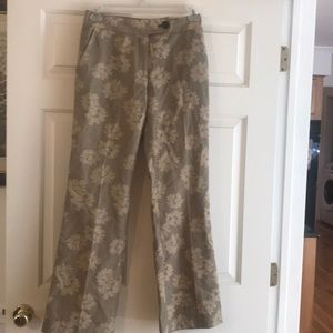 Etcetera super cute flower print bell bottoms